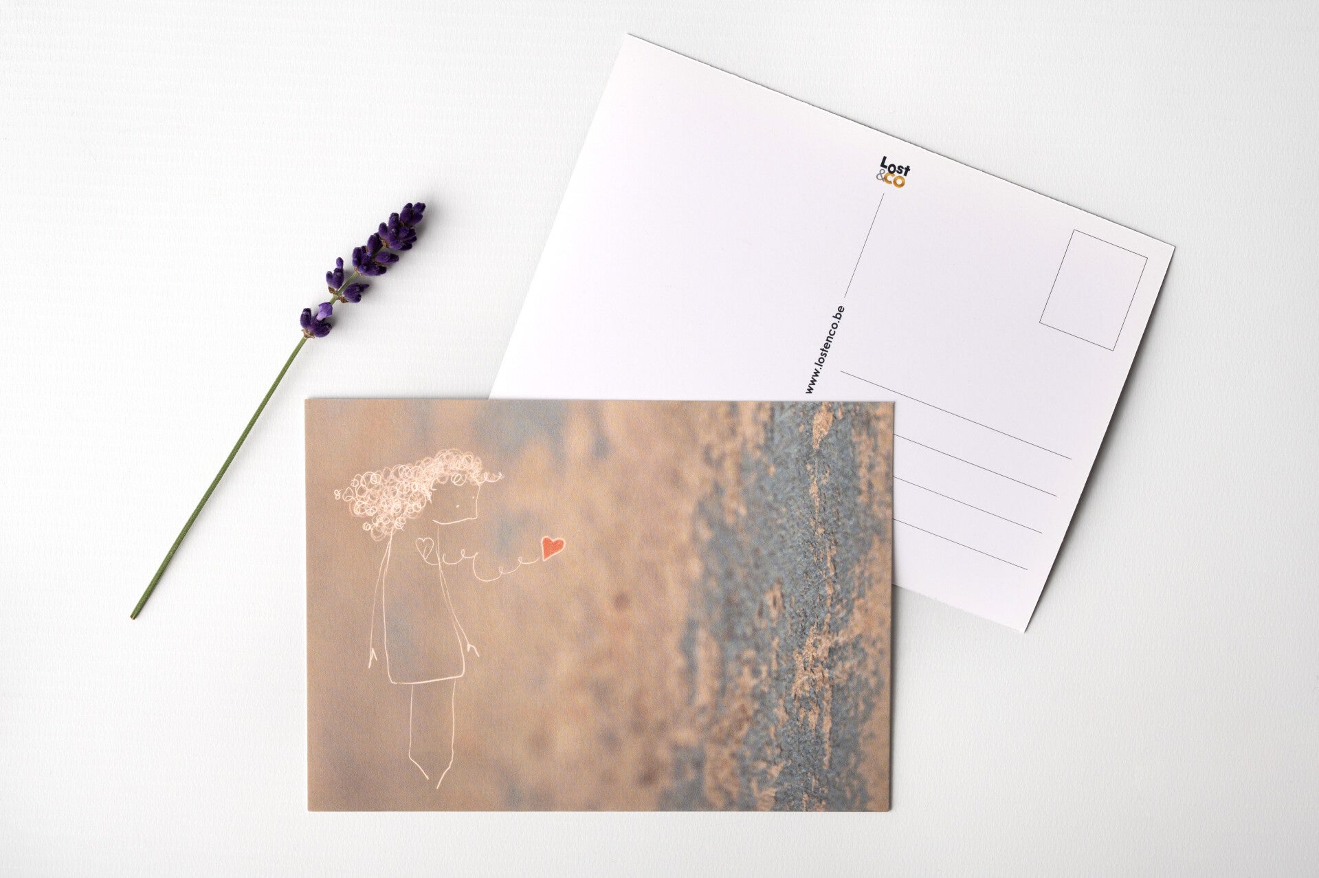 Kaart A6 zonder envelop - De verderkijker