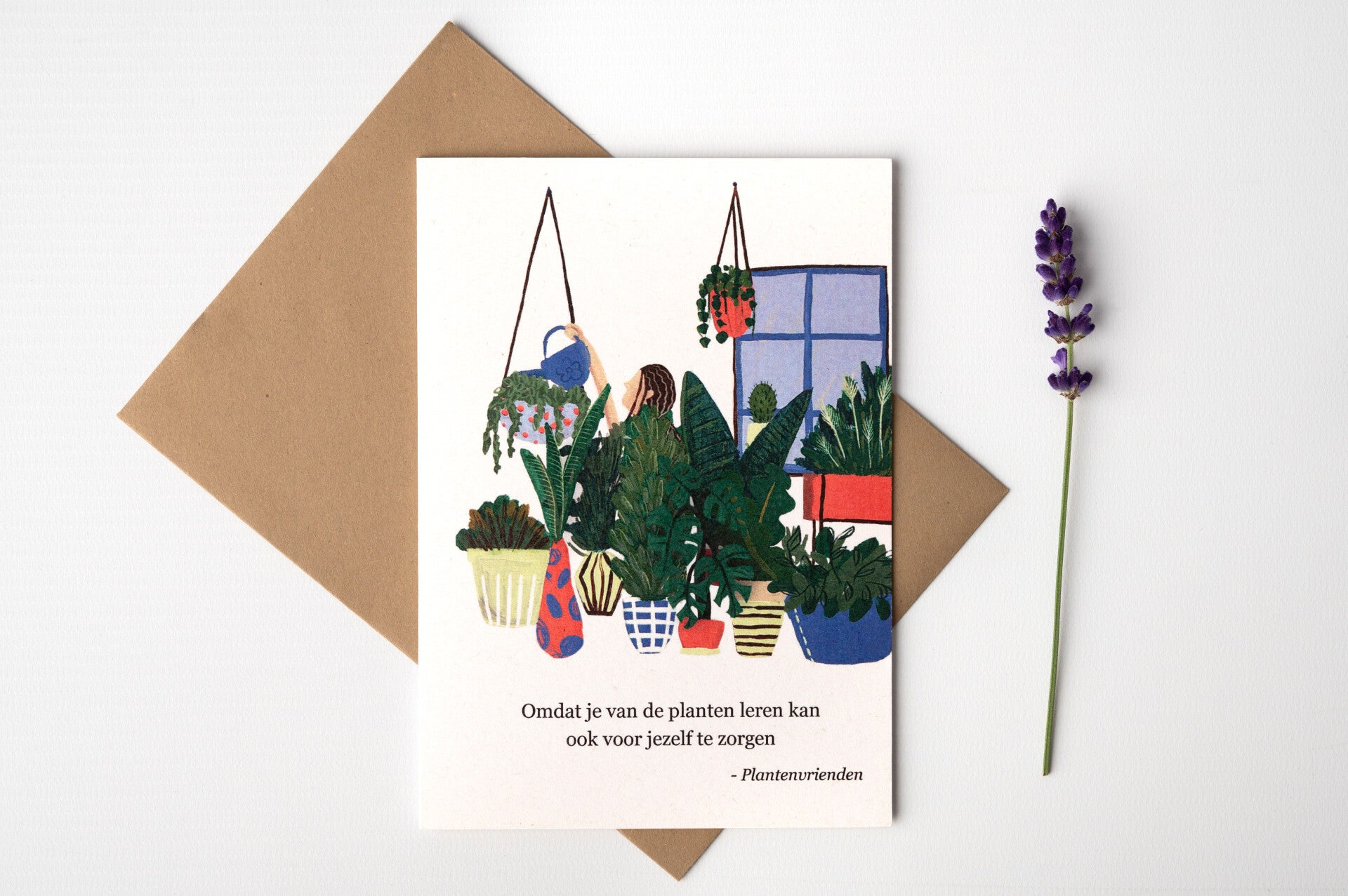 Kaart ‘Van planten leren’ - Verlieskunst