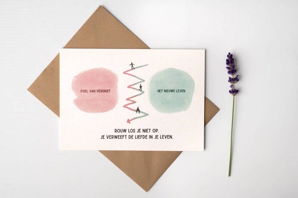Kaart ‘Rouw’ - Verlieskunst