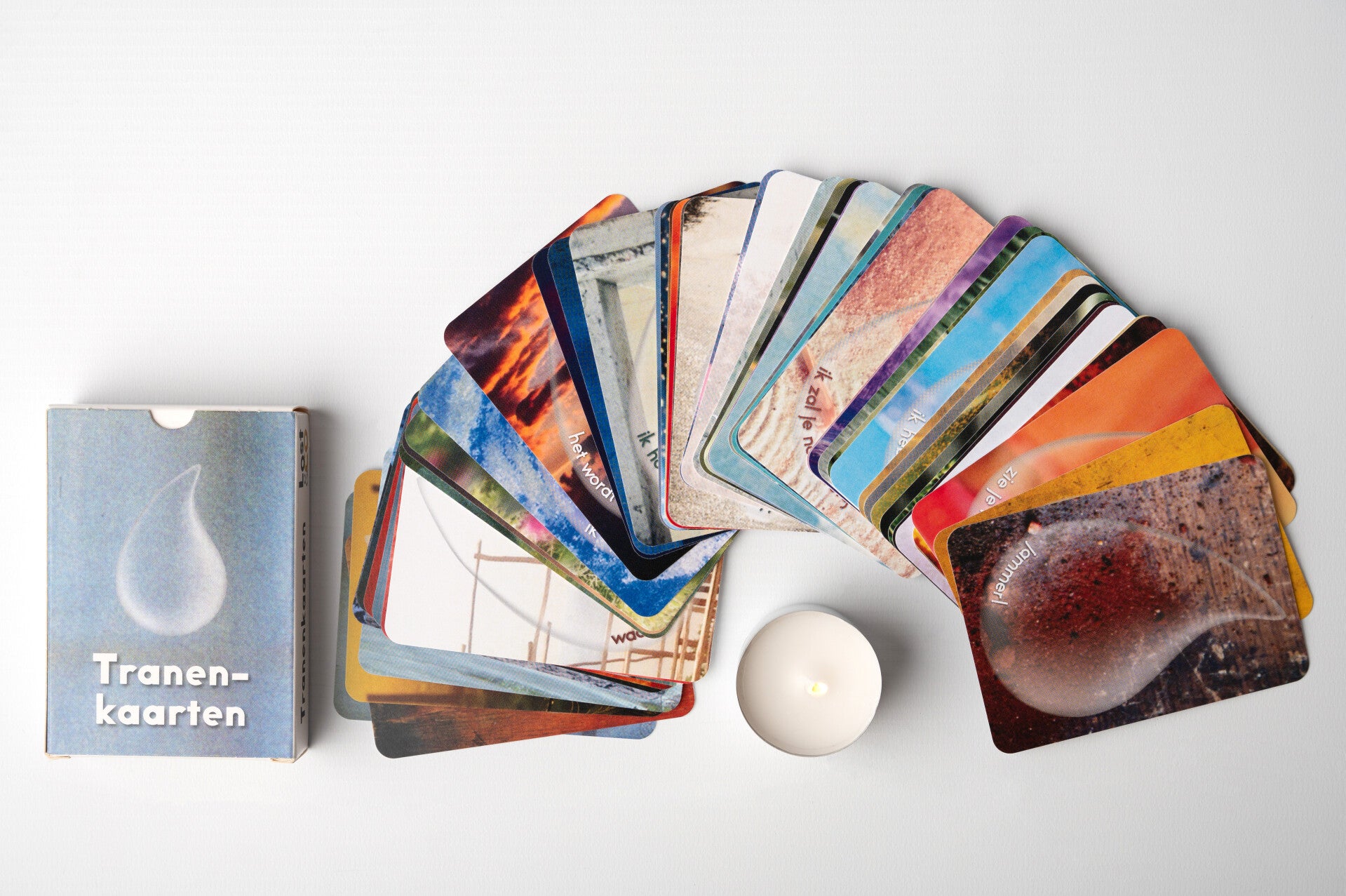 Tranenkaarten - 52 kaarten rond rouw