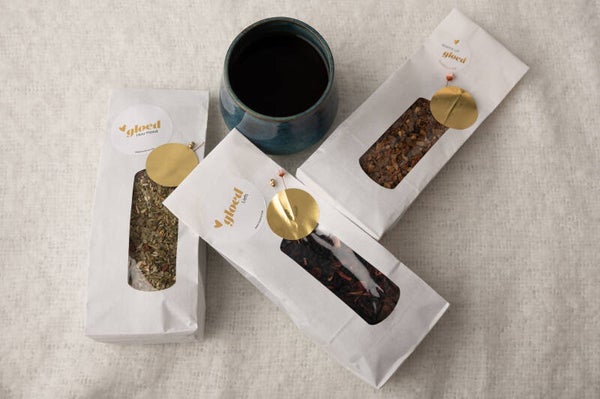 Thee 200gr - Pakje troostthee met warme boodschap