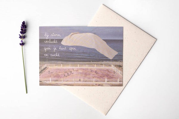 Kaart ‘Bij storm’ - Troostpost