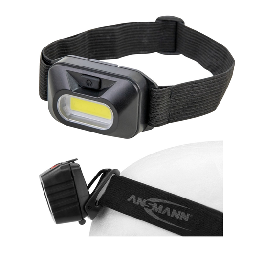 Hoofd LED lamp met band incl. batterijen