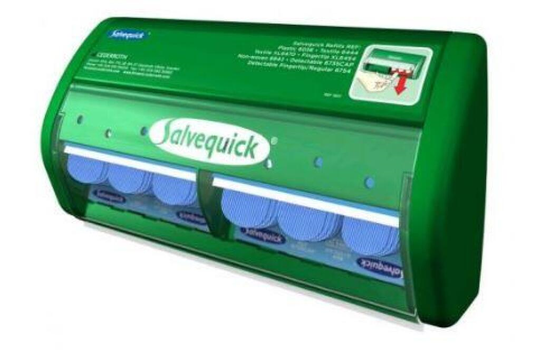 Salvequick pleisterdispenser detectie