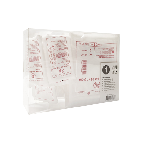 Module 1 EHBO/BHV Verbandkoffer Oranje Kruis