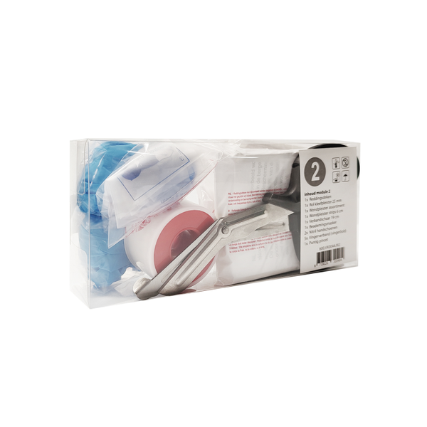 Module 2 EHBO/BHV Verbandkoffer Oranje Kruis