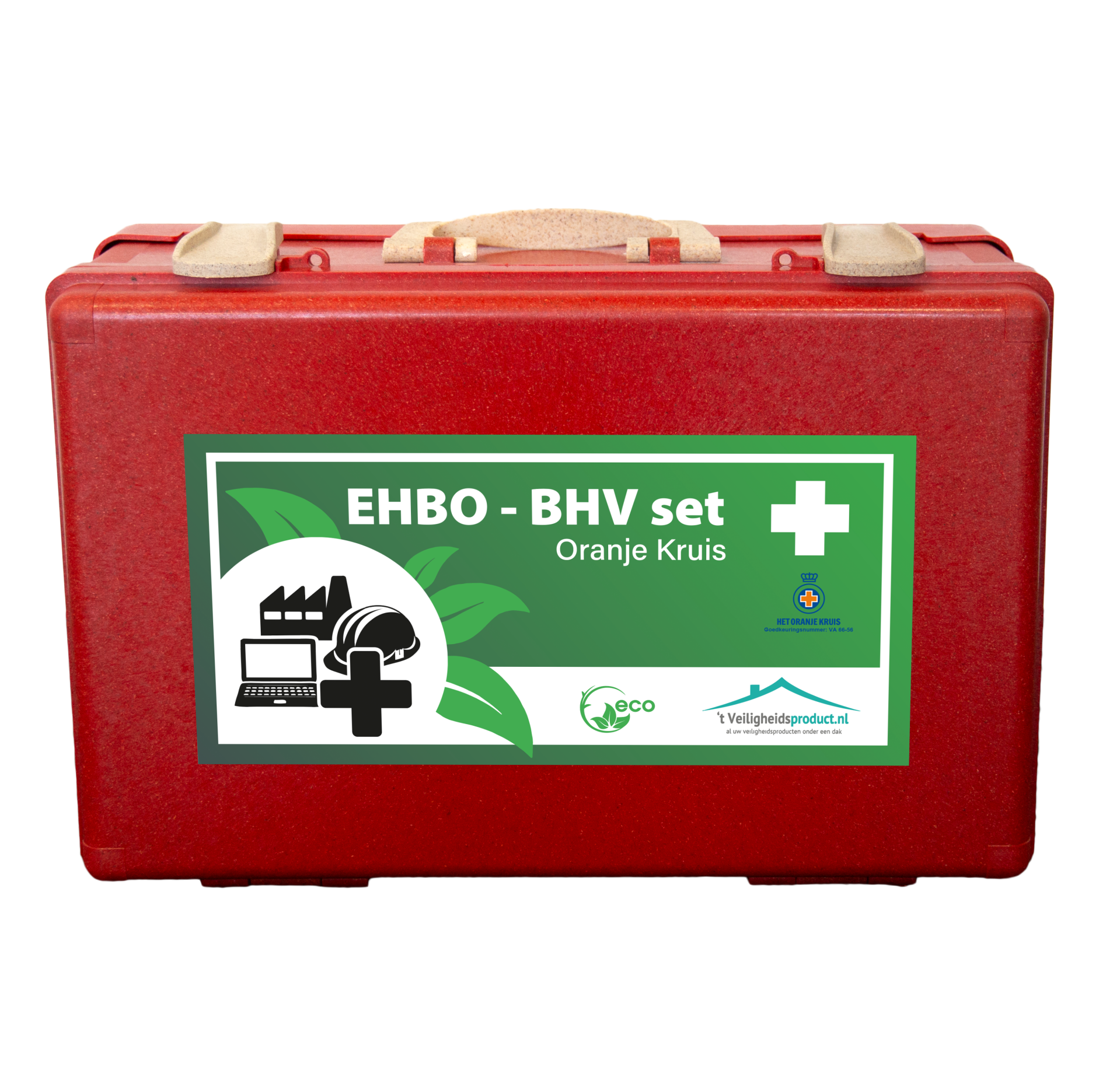 Verbandkoffer LEEG gerecycled Rood