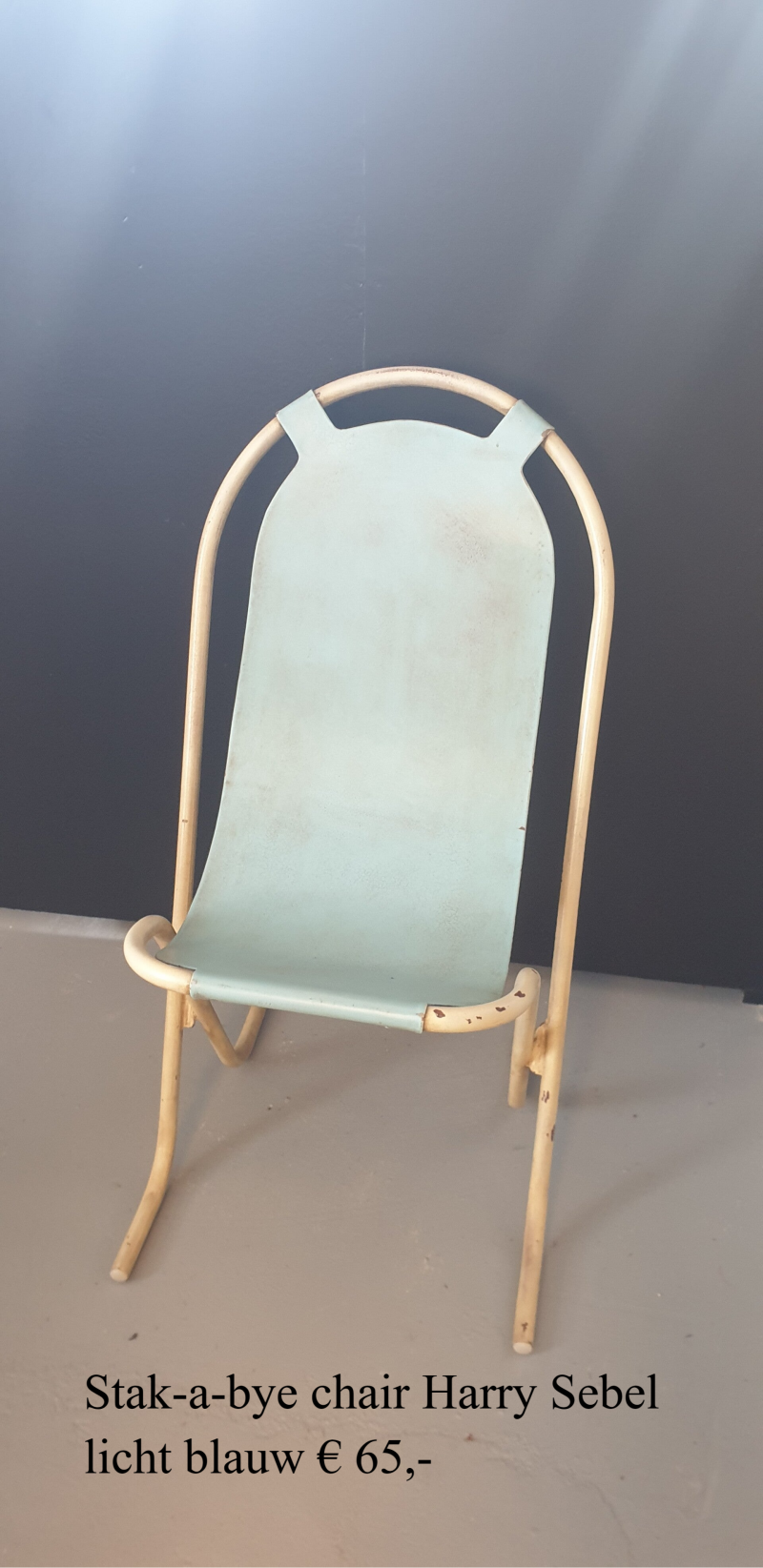 Stak-a-bye chair Harry Sebel