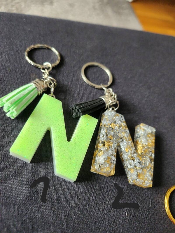 Schlüsselanhänger mit  Puschel