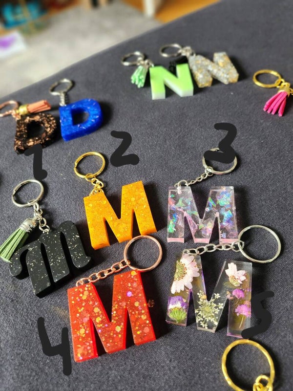 Schlüsselanhänger mit  Puschel