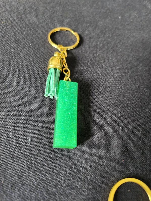 Schlüsselanhänger mit  Puschel