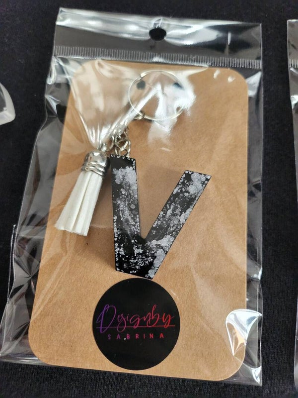 Schlüsselanhänger mit  Puschel