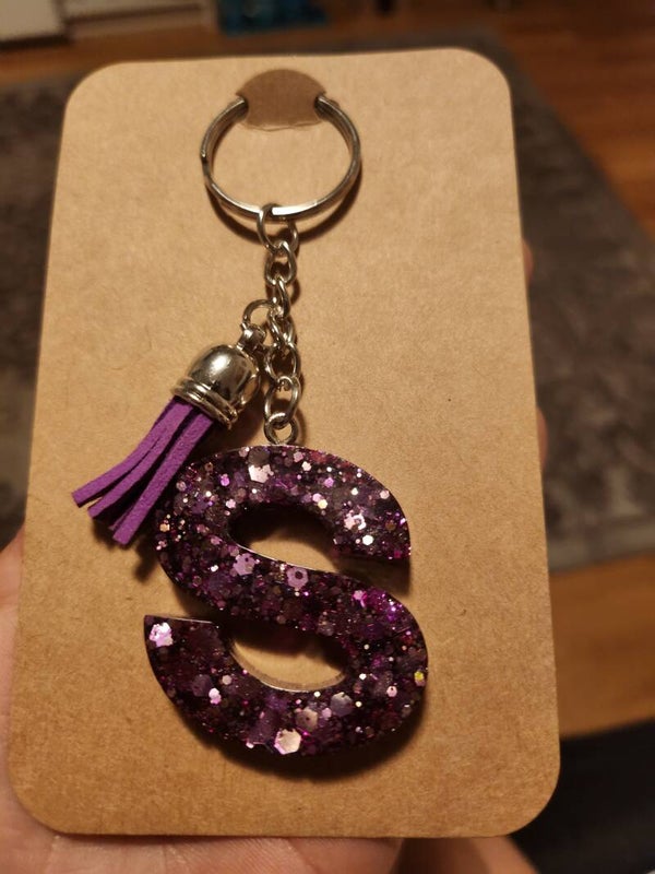 Schlüsselanhänger mit  Puschel