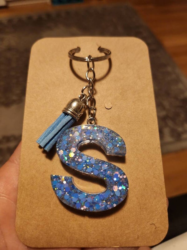 Schlüsselanhänger mit  Puschel