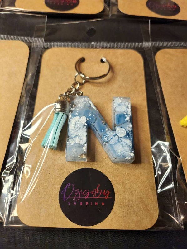 Schlüsselanhänger mit  Puschel