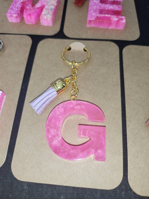 Schlüsselanhänger mit  Puschel