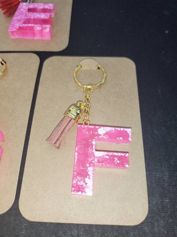 Schlüsselanhänger mit  Puschel