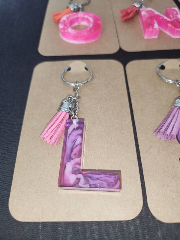 Schlüsselanhänger mit  Puschel