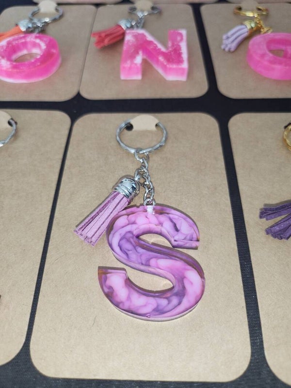 Schlüsselanhänger mit  Puschel