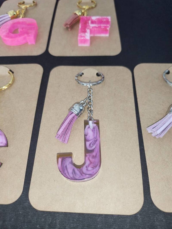 Schlüsselanhänger mit  Puschel