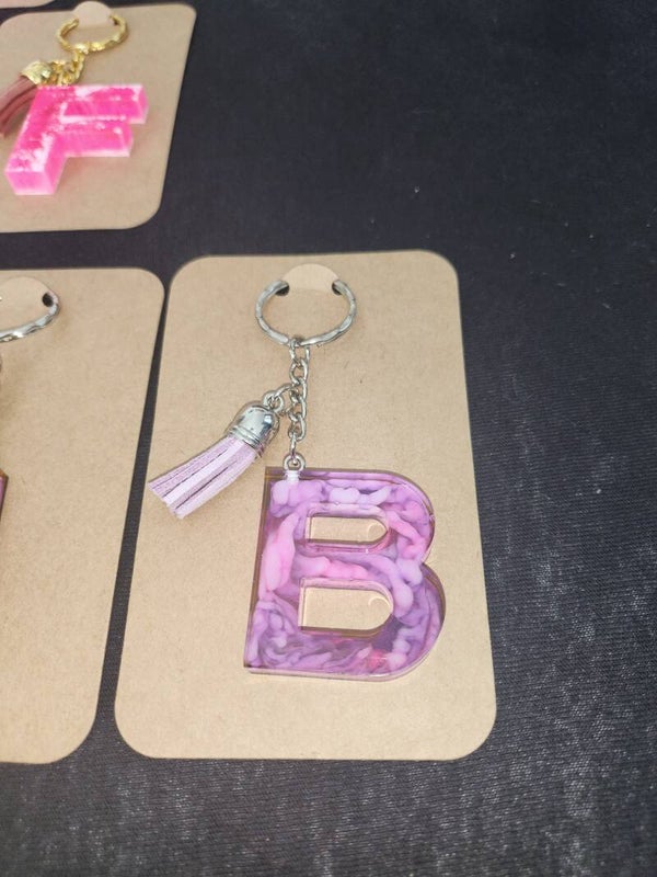 Schlüsselanhänger mit  Puschel