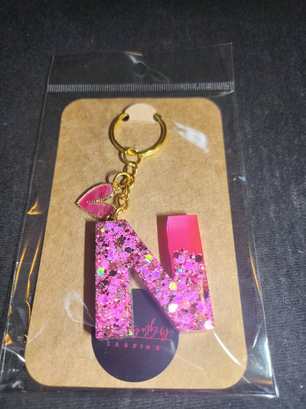 Schlüsselanhänger mit  Puschel