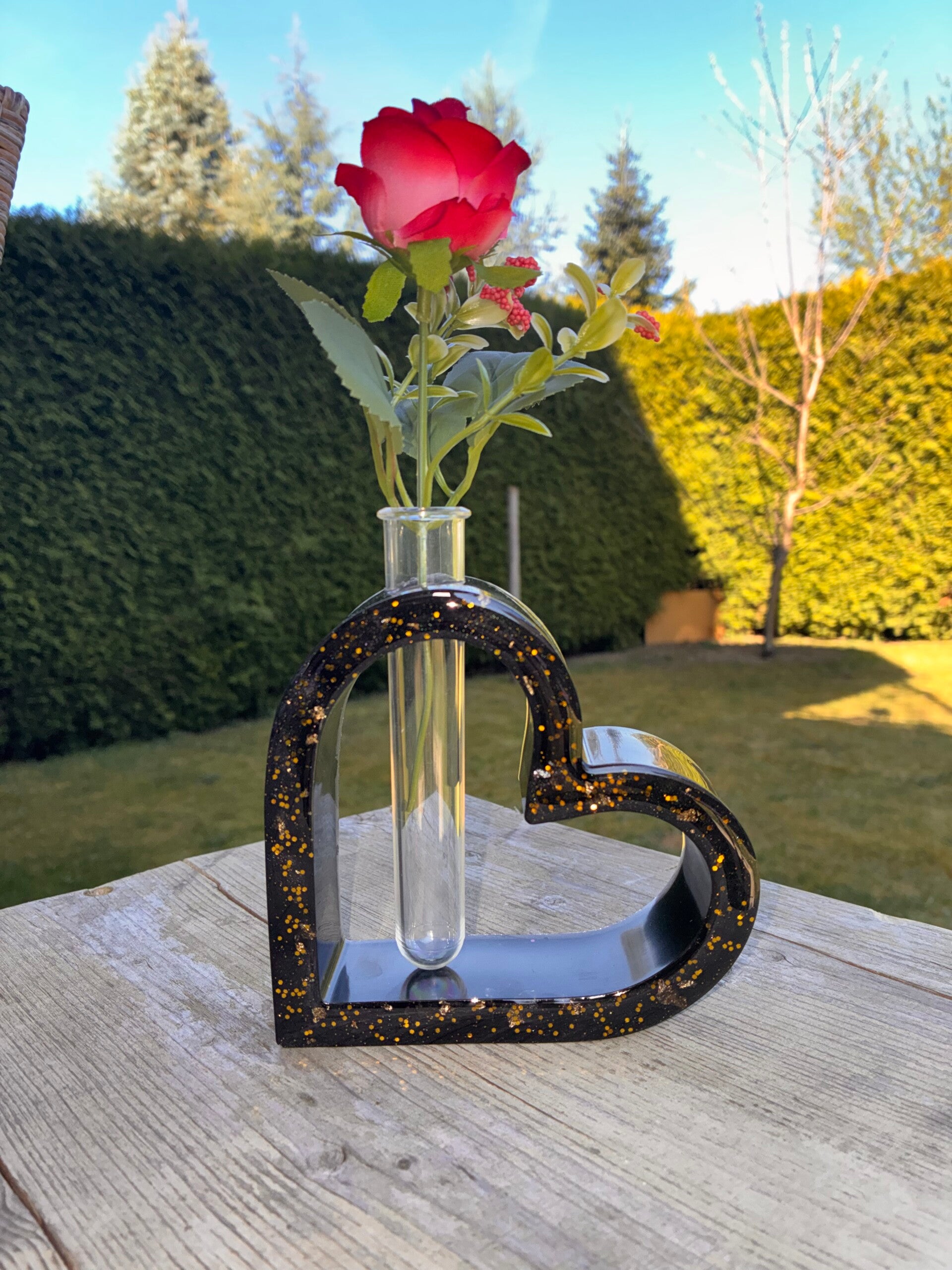 Herzständer mit Reagenzglas Art.-Nr.: HR001