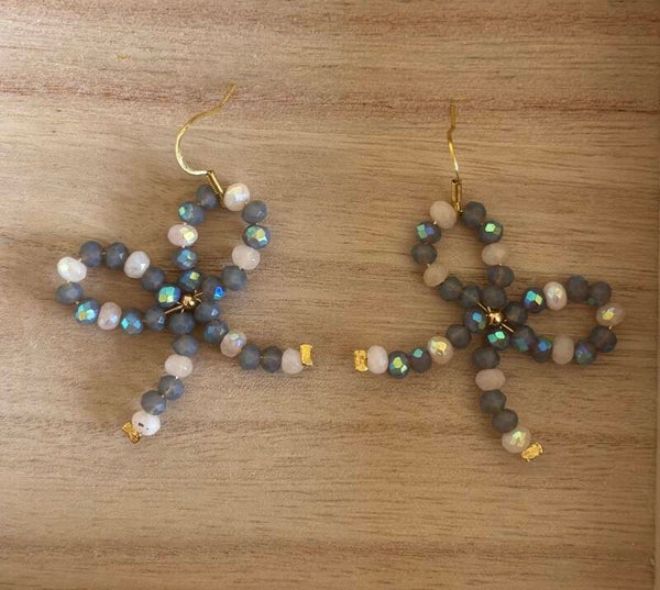 Azul Bow Earrings
