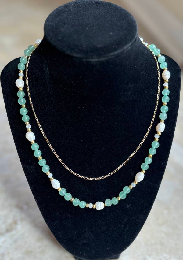 Azul Beaded Necklace