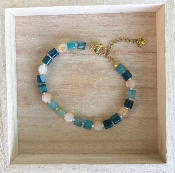 Teal Embers Bracelet