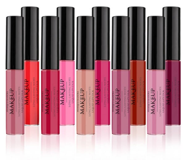 Longlasting matte liquid lipstick