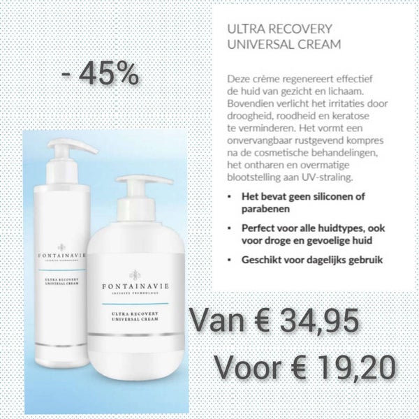 Ultra recovery cream