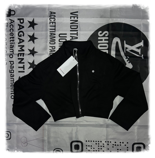 Felpa a Croped a zip lululemon