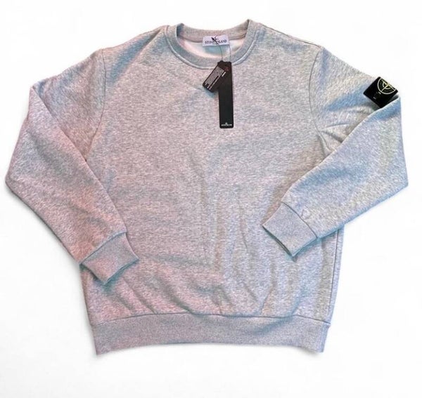 Felpa Stone Island Basic – Grigio Melange