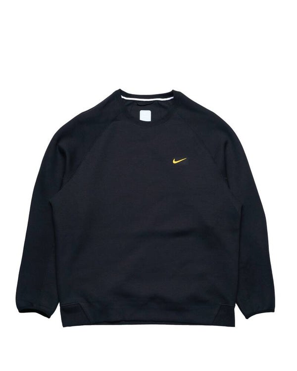 Felpa Nike NOCTA NRG TCH Fleece Crew – Black/University Gold
