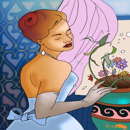 L'effleure du mâle