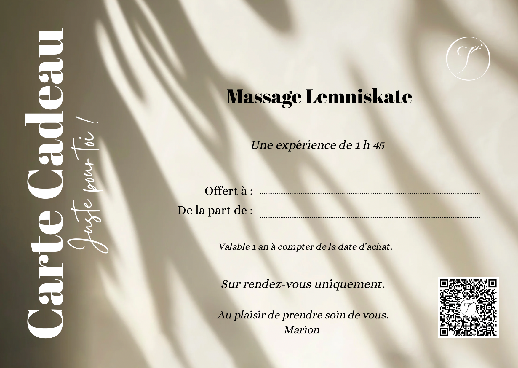 Massage Lemniskate