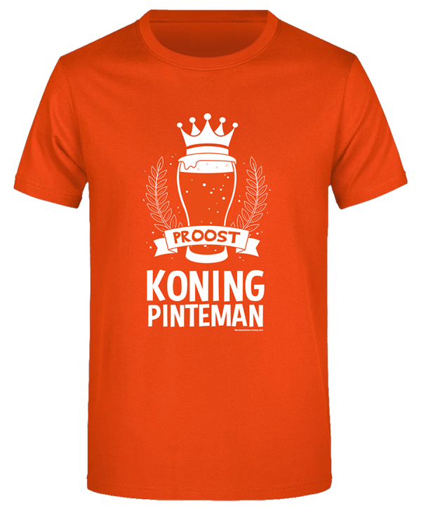 T-shirt Koning Pinteman
