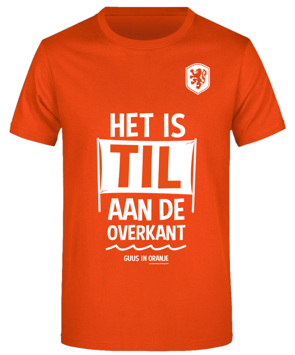 T-shirt Het is TIL aan de overkant