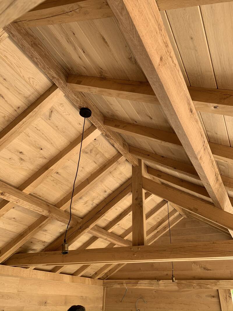 tuinhuis, poolhouse, eiken bijgebouw, goedkoop tuinhuis, blokhut, carport, garage, bijgebouw