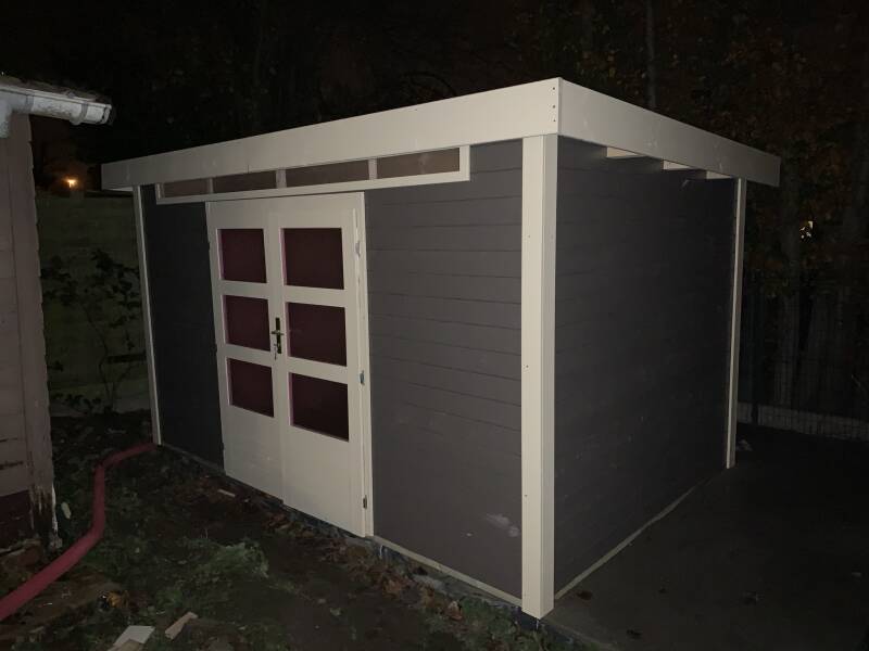 tuinhuis, poolhouse, eiken bijgebouw, goedkoop tuinhuis, blokhut, carport, garage, bijgebouw