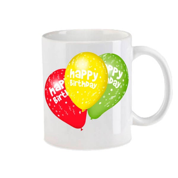 "Happy Birthday Ballons"