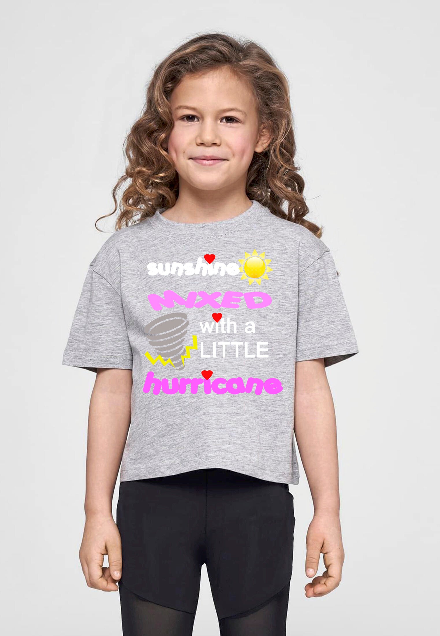 Girls Cropped Jersey Tee