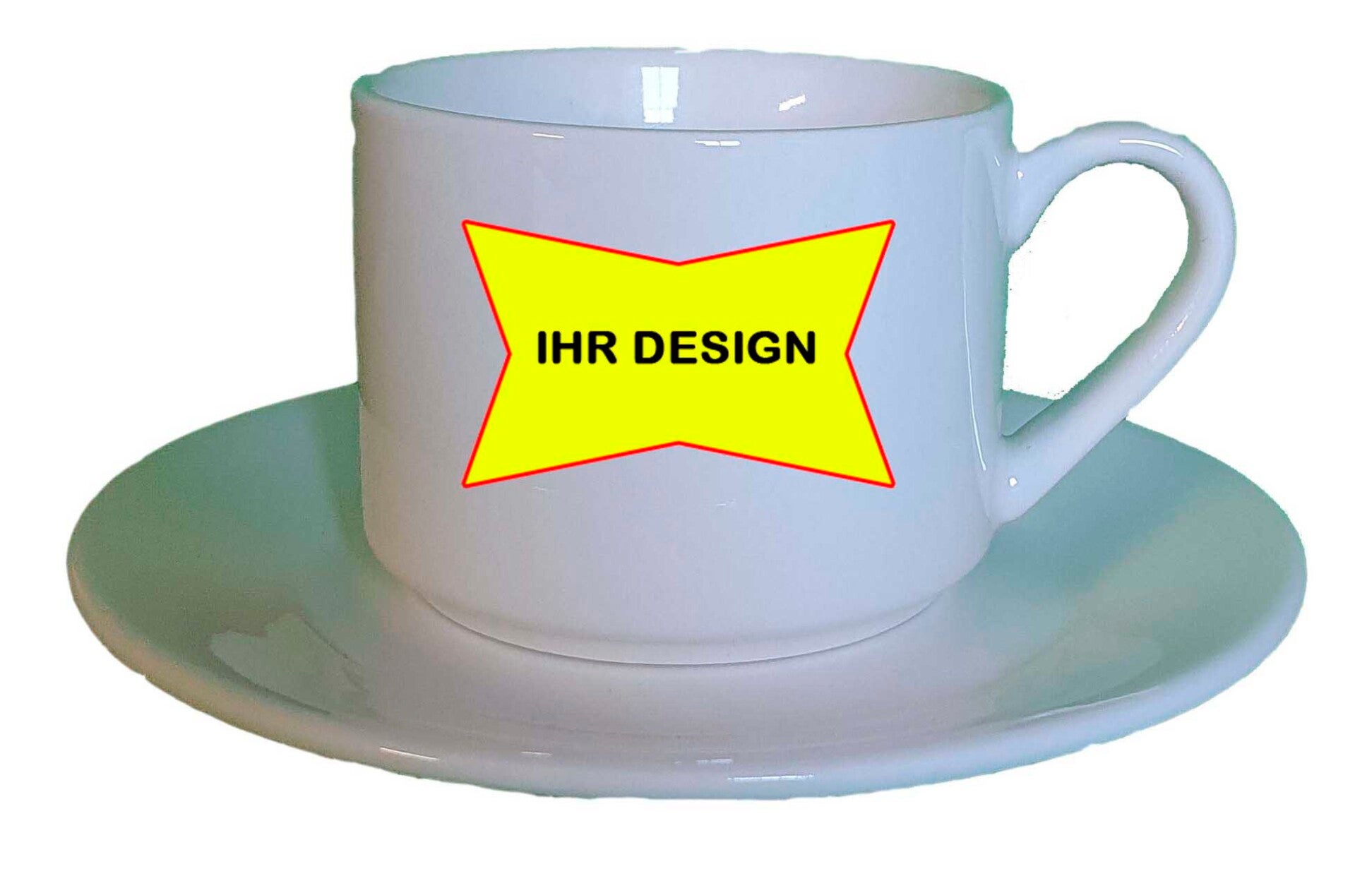 Kaffeetasse mit Unterteller