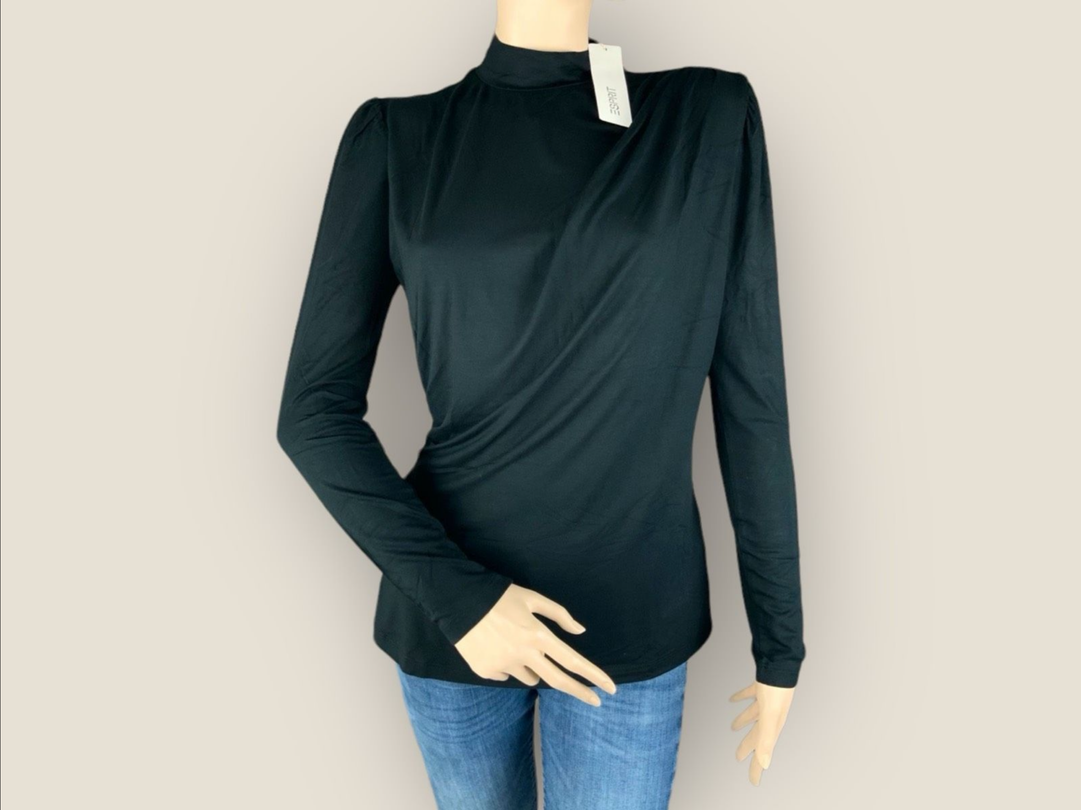 ESPRIT Langarmshirt Longsleeve schwarz
