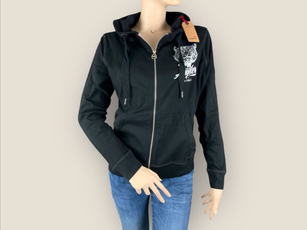 KANGAROOS Sweatjacke schwarz