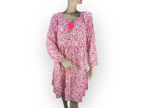 ZWILLINGSHERZ Kleid „Luna“ pink - S/M