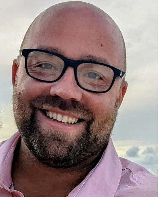 Matthew Entwistle husband of Dr. Heather Highbrown, owners of Paws Bay Animal Hospital in Tampa, FL
