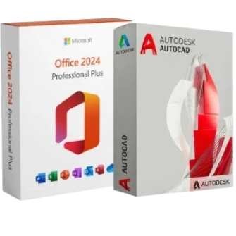 Office Prof Plus 2024 & Autocad 2024
