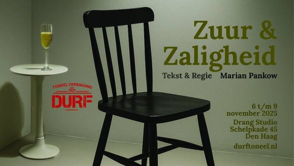 zondag 9 november - 14.00 uur          NOG MAAR 1 KAART BESCHIKBAAR